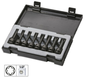 SET 8 IMBUSURI DE IMPACT TORX LUNGI DE 1/2 JBM 