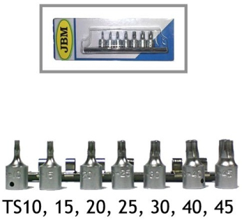 SET CAPETE TUBULARE TS 10. 15. 20. 25. 30. 40. 45 JBM 