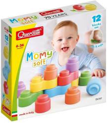 Set constructie Quercetti Momy Soft 12 piese 