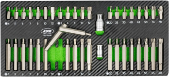 SET DE 42 IMBUSURI HEXAGONALE. 12 VARFURI I TORX-URI 