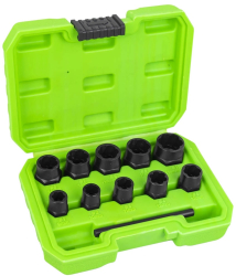 SET TUBULARE TWIST DE 3/8 PENTRU EXTRACTIE A PIULITELOR SI SURUBURILOR DE BLOCARE JBM 