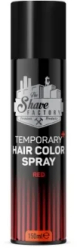 Spray colorant pentru par The Shave Factory Temporary Hair Color - Red 150m 