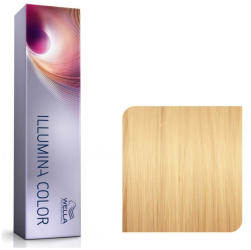Vopsea de par profesionala permanenta Wella Illumina Color 10/05 blond deschis natural 