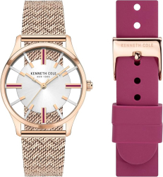 Ceas Dama Kenneth Cole New York KCWLG2124002 Set cu Bratara suplimentara 