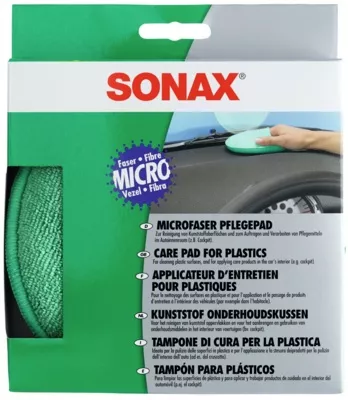 PAD DIN MICROFIBRA PENTRU INTRETINEREA MATERIALELOR PLASTICE SONAX 