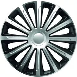 SET CAPACE ROTI 15 SILVER&BLACK TREND 