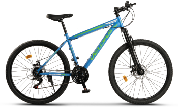   Bicicleta MTB-HT Velors Challenge 2.7 V2710A 27 5& Albastru/Verde/Alb 