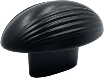 Buton pentru mobila Eluno finisaj negru grafit 51x32 mm 