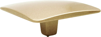 Buton pentru mobila Jose finisaj auriu 47x47 mm 