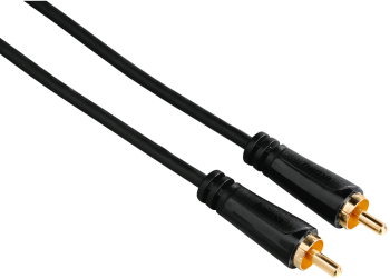 Cablu audio Hama 2x RCA tata - tata aurit 1.5m 