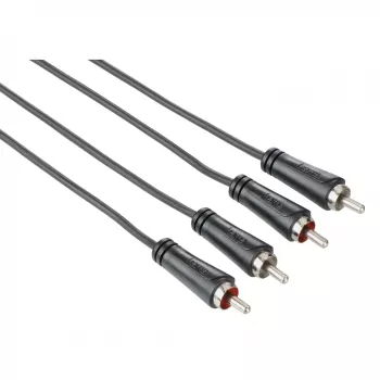 Cablu audio Hama 2xRCA plug-plug 3m 