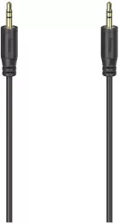 Cablu Audio Hama Flexi Slim Jack contacte Aurite 0.75 m Negru 