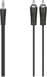 Cablu Audio Hama stecher jack 3.5 mm - 2 x stecher RCA stereo 3 m 