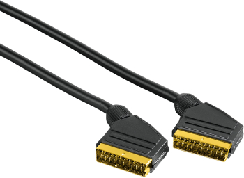 Cablu Video Hama Scart - Scart 1.5m 