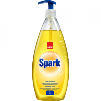 Detergent de vase Sano Spark 1L Aroma lamaie 