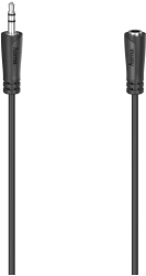 Extensie Cablu Audio Hama stecher jack 3.5 mm - priza stereo 1.5 m 