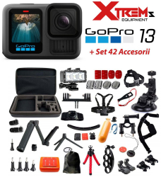 GoPro Hero13 Black si Set 42 Accesorii 