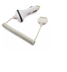 Incarcator auto pentru iPhone 3G/3GS/4 de culoare alba 00347 