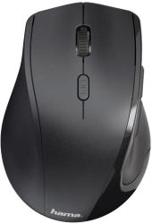 Mouse wireless Hama Riano pentru stangaci Negru 