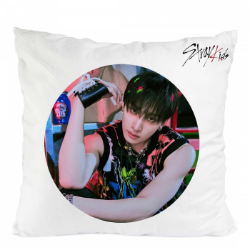 Perna personalizata stray kids bang chan poliester 40x 40 cm 