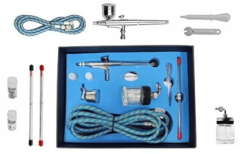 Set aerograf 0.2mm 0.3mm 0.5mm KD2097 