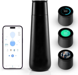 Termos Inteligent Afisaj LCD Ajustabil Afiseaza In Timp Real Temperatura Interioara Monitorizare Consum Lichide Cu Aplicatia dedicata 