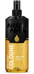 After Shave Colonie Barbati Nishman 07 Gold One 400 ml 