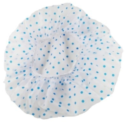 Boneta impermeabila reutilizabila cu elastic pentru dus si cosmetica Xanitalia 