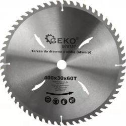 Disc pentru lemn 400x30x60T GEKO G78157 