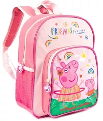 Ghiozdan 12 2 Compartimente Peppa Pig 