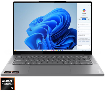 Laptop Lenovo Yoga Pro 7 14ASP9 14.5 2.8K OLED 120Hz AMD Ryzen AI 9 365 32GB LPDDR5X 1TB SSD AMD Radeon 880M Win 11 Home Luna Grey 