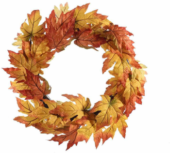 Coronita Toamna frunze artificiale 50 cm 