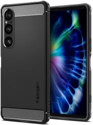 Husa pentru Sony Xperia 1 VI - Spigen Rugged Armor - Black 