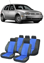 Huse scaune auto VW GOLF IV 1997 - 2006 Albastru 