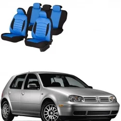 Huse scaune dedicate VW GOLF 1998 - 2005 Premium insertii piele 
