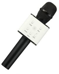 Microfon Klausstech Karaoke Cu Bluetooth Si Boxa Incorporata Negru KlaussTech 