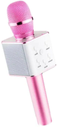 Microfon Klausstech Karaoke Cu Bluetooth Si Boxa Incorporata roz KlaussTech 