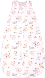 Sac de dormit pentru copii 18-36 luni Kidizi Best Friends bumbac 100 1 tog 