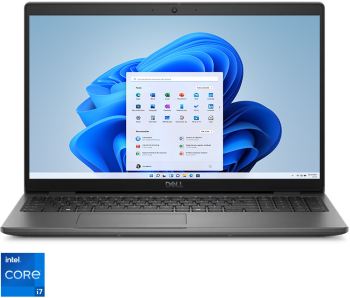 Laptop DELL Latitude 3550 15.6 inch FHD Intel Core i7-1355U 16GB DDR5 512GB SSD Intel Iris Xe Win 11 Pro Grey 