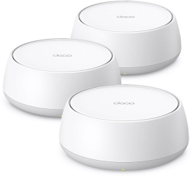 Router wireless TP-LINK 2.5Gigabit DECO BE25(3-PACK) Dual-Band 3.6 Gbps WiFi 7 Multi-Link Operation, HomeShield 