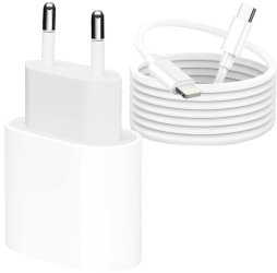 Incarcator compatibil mufa Iphone Apple 20W iPhone 14 13 12 11 8 7 6 5 SE Max mini Plus Pro Pro Max Usb-C intrare Cablu d 