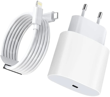 Incarcator fast charge 20W cu cablu de date 1m Type-C TO Lightning compatibil cu Apple iPhone 14/ 14 Pro/ 14 Pro Max/ 12/ 12 Pro/ 12 Pro Ma 