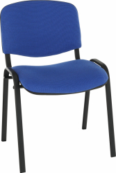 Scaun birou albastru negru Iso 53x58x83 cm 