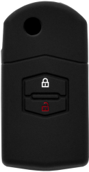 Carcasa de protectie compatibila cu cheie Mazda Premacy Silicon Demio MX-5 H717 Negru 