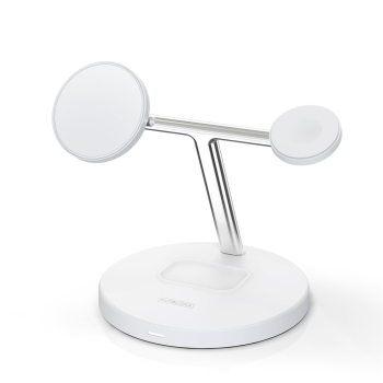 Charging Station compatibil Dispozitive Apple 15W I136 Alba 
