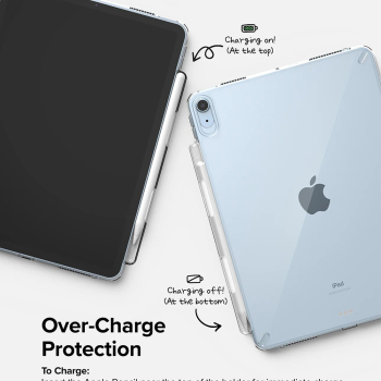 Husa pentru iPad Air 4 2020/Air 5 2022/Air 11 2024 ru iPad Air 4 /Air 5 2022 /Air 11 2024 - Ringke Fusion O51 Poliuretan Clear 
