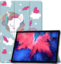 Husa pentru Lenovo Tab P11 TB J606L/TB J606F/Tab P11 Plus TB-J616F/TB-J616X O27 Microfibra Unicorn 
