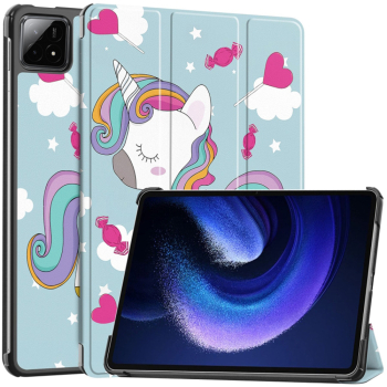 Husa pentru Xiaomi Pad 6S Pro 12.4 FoldPro A25 Microfibra Unicorn 