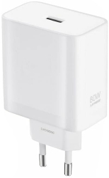 Incarcator de Retea USB 80W 7.3A SuperVOOC I194 Alba Blister Packing 