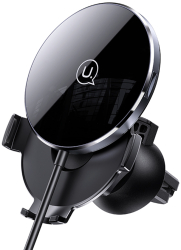 Incarcator pentru Masina/Birou Wireless Silicon H1033 Negru